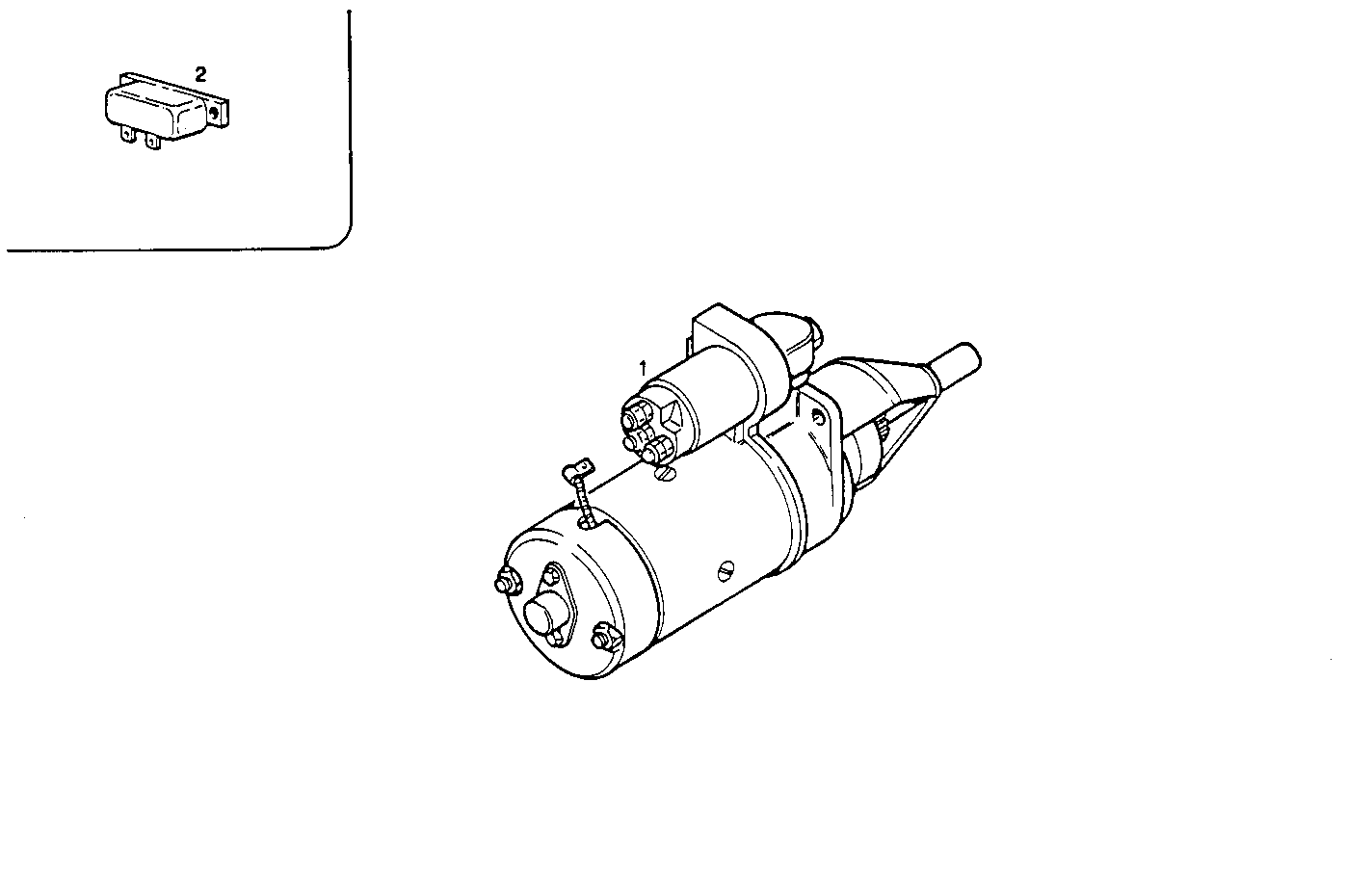 STARTER MOTOR - 24V