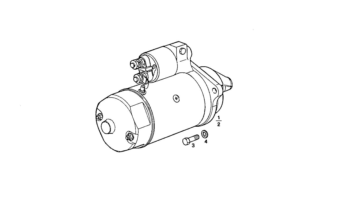 STARTER MOTOR - 24V