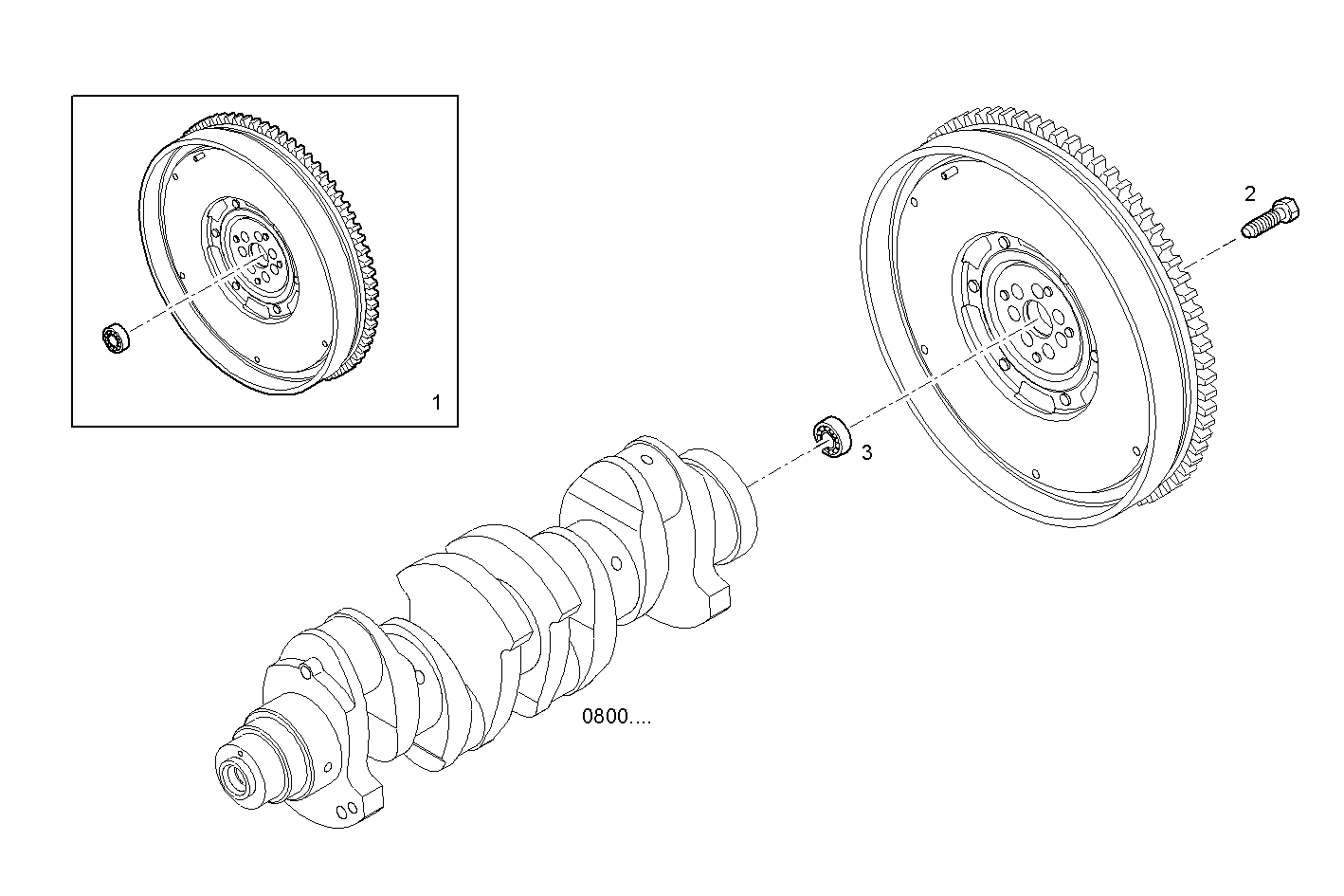 FLYWHEEL ARRANGED FOR AUTOMOTIVE CLUTCH
