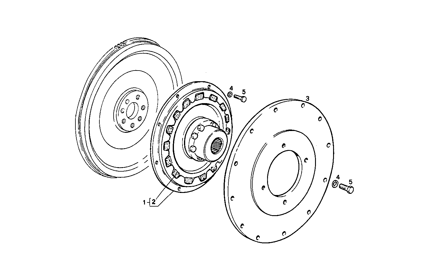 FLYWHEEL ARRANGED FOR TRANSMISSION