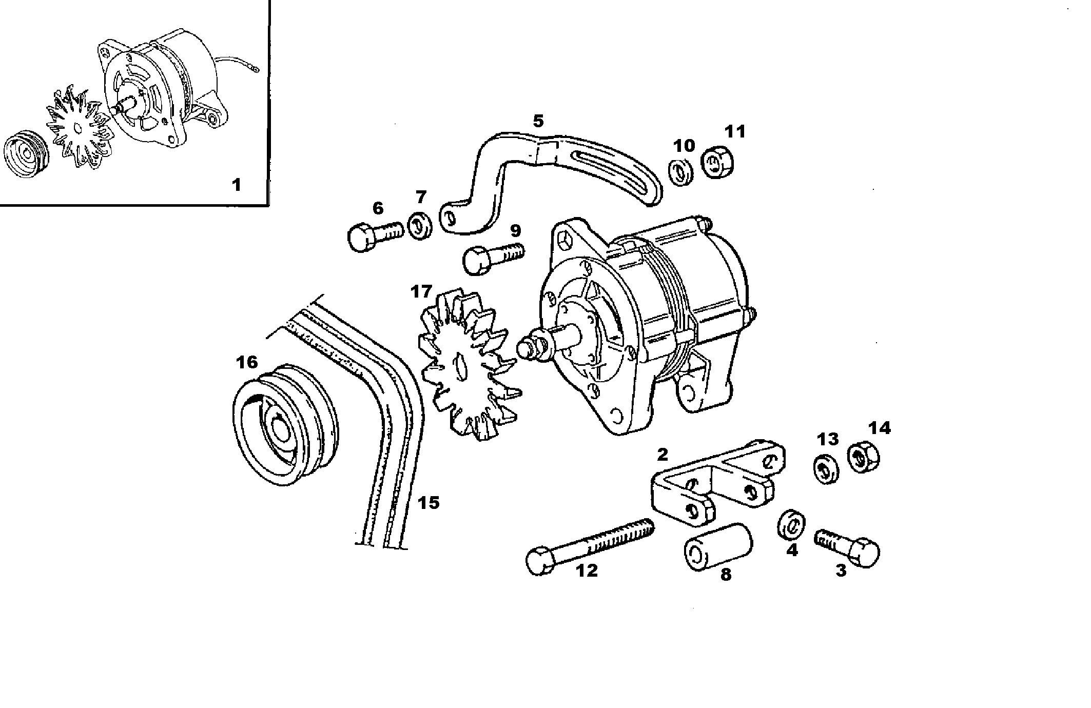 SELF-REGULATED ALTERNATOR