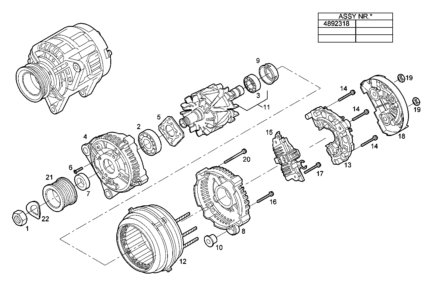 GENERATOR (COMPONENTS)