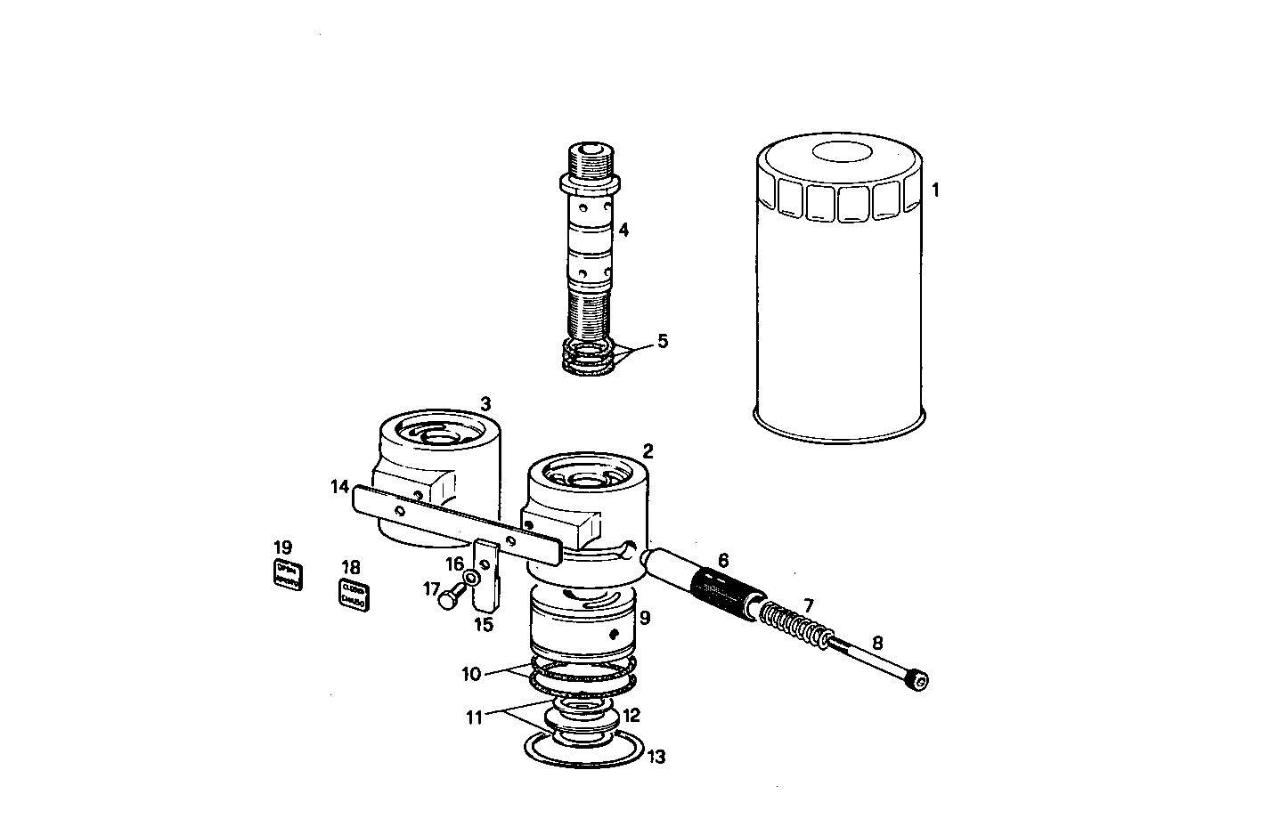 DOUBLE OIL FILTER