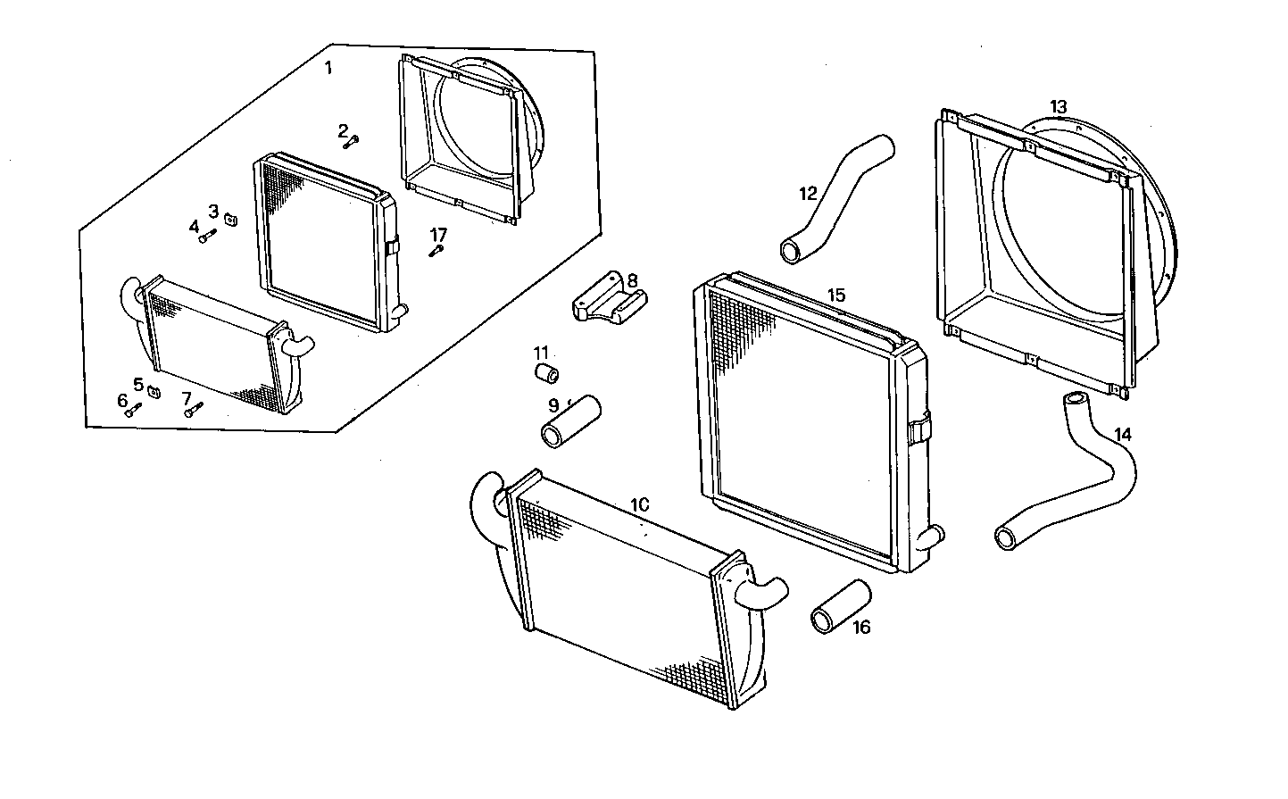 RADIATOR FOR SETTING TILL MAX POWER