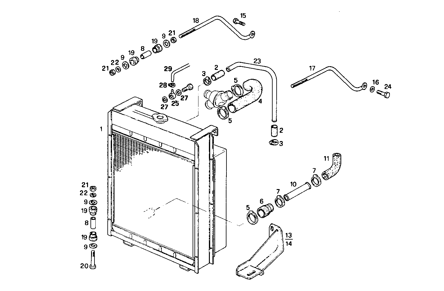 RADIATOR FOR SETTING TILL MAX POWER