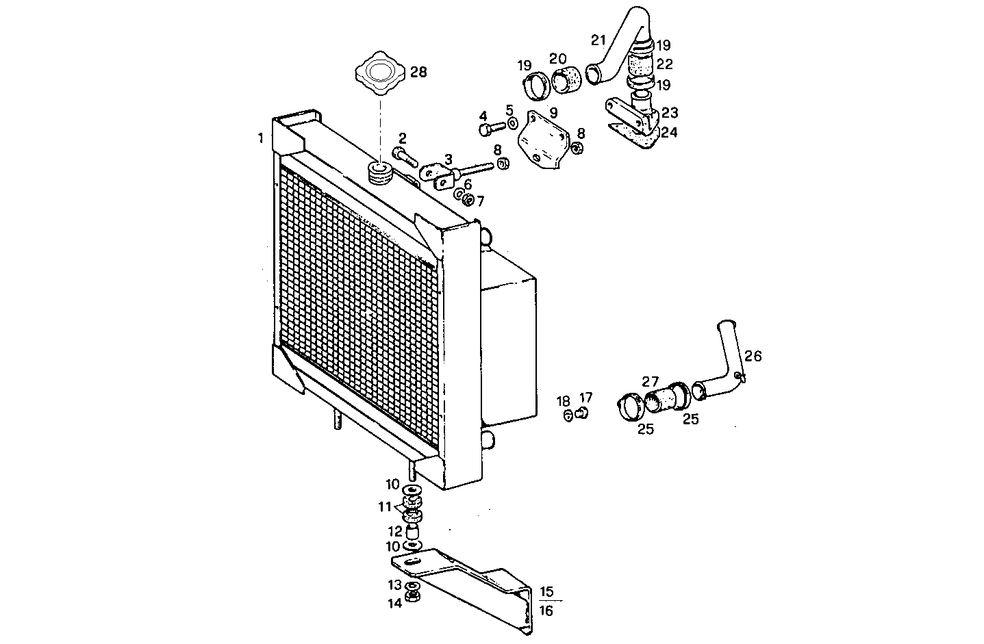 RADIATOR FOR SETTING TILL MAX POWER