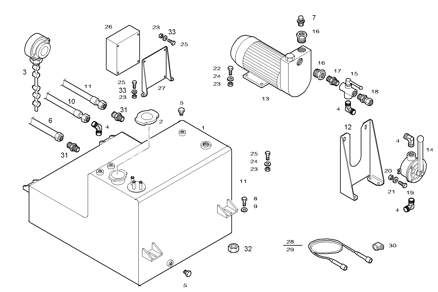 SUBBASE FOR GENERATOR UNIT