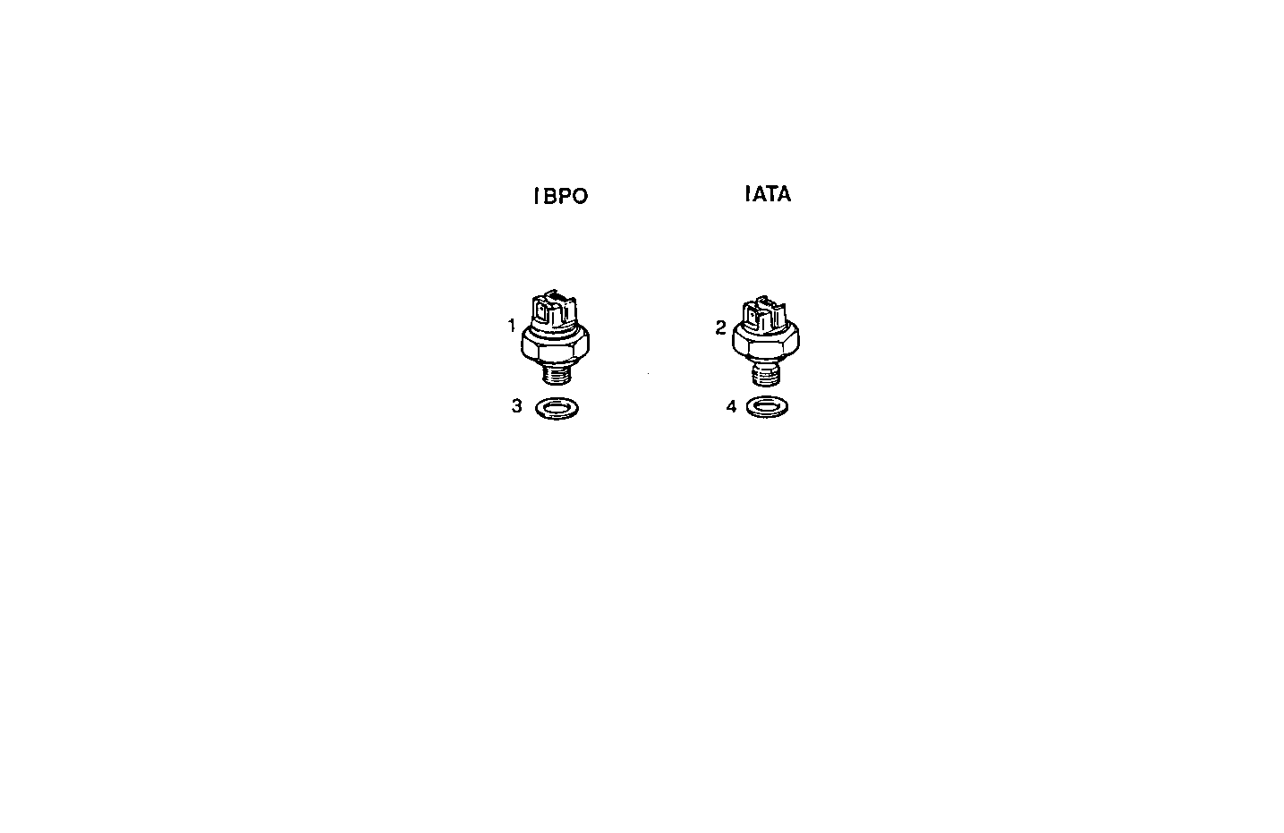 SENDER UNITS HWT/LOP TWO POLES SYSTEM