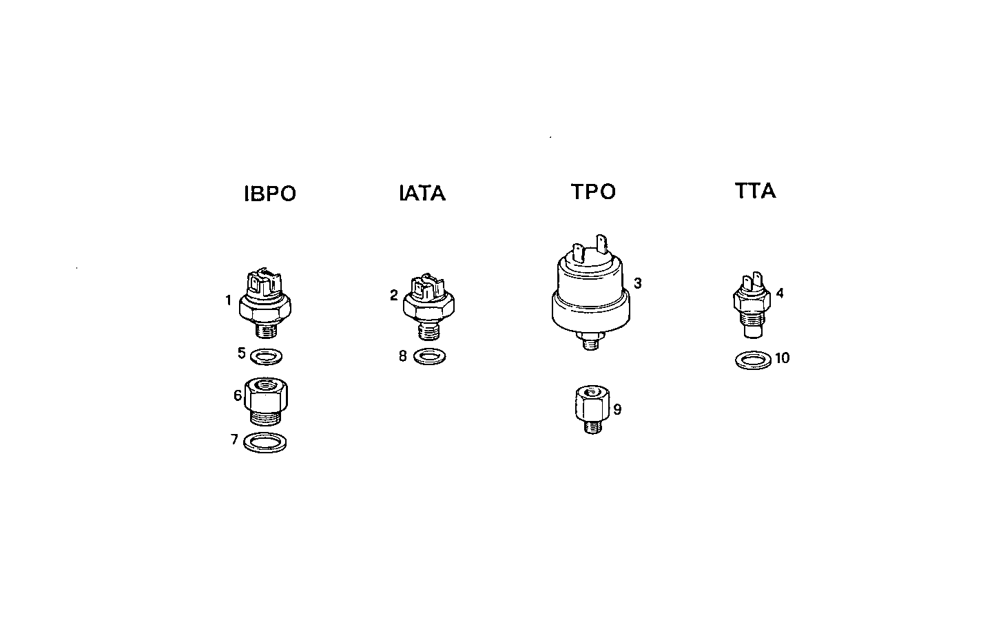 SENDER UNITS FOR INSTRUMENTS
