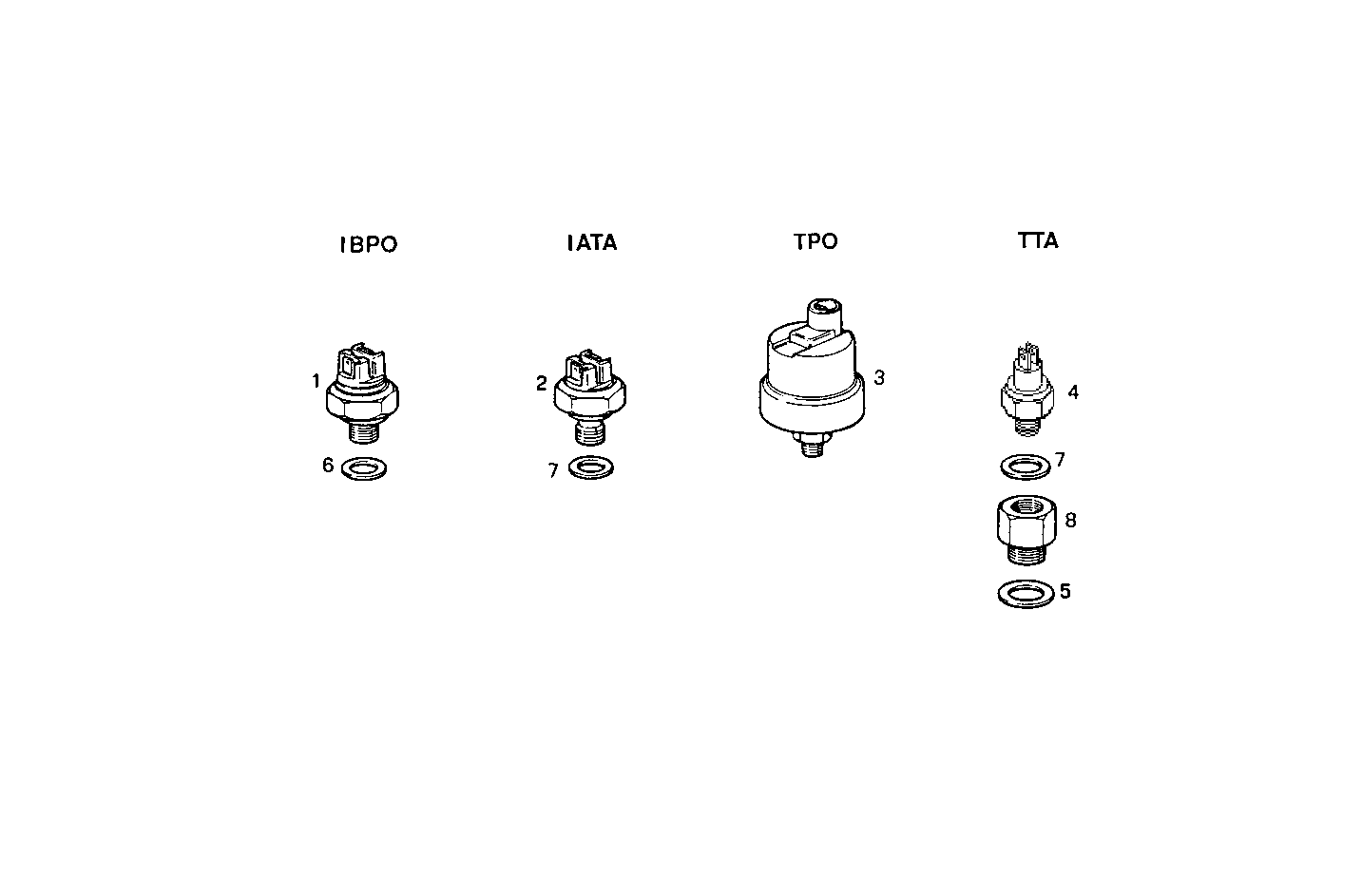 SENDER UNITS FOR INSTRUMENTS