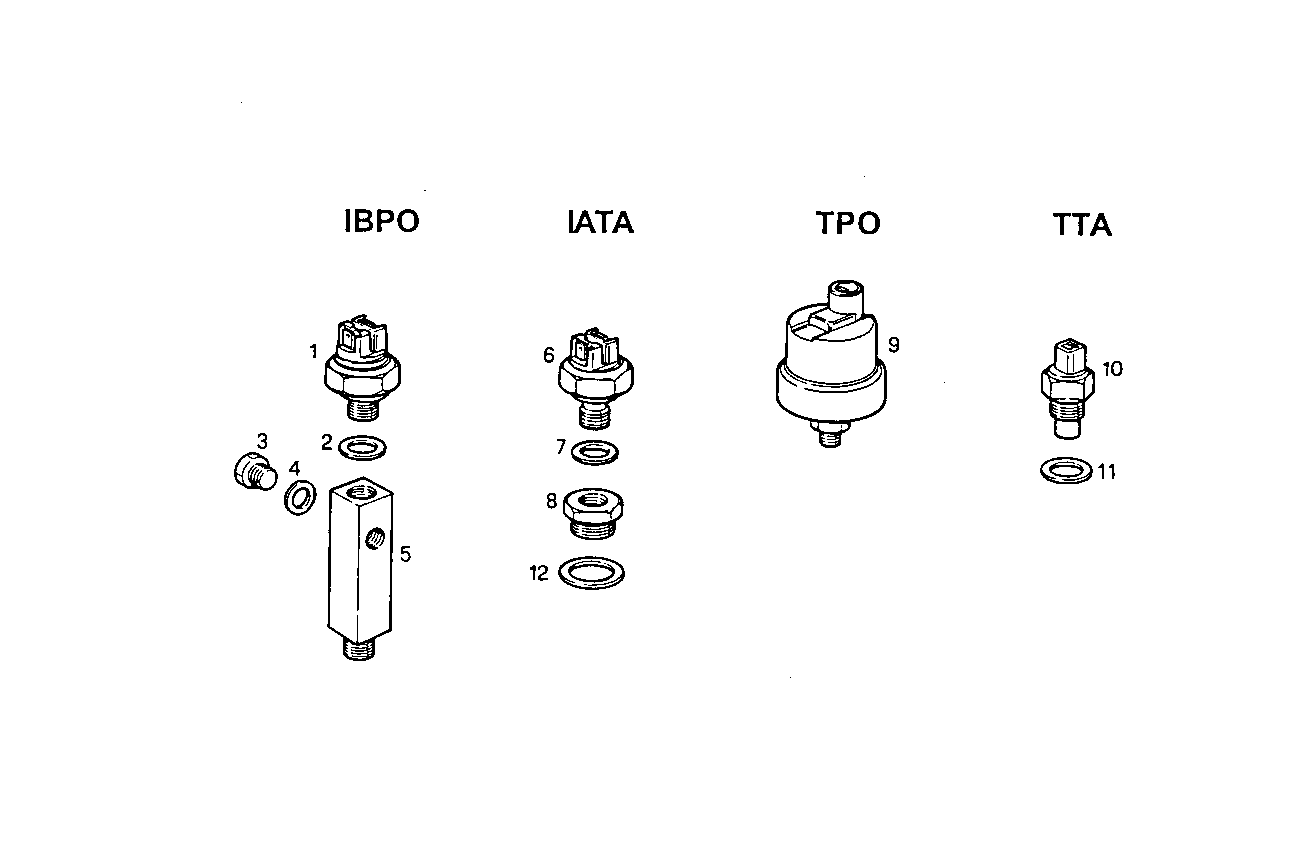 SENDER UNITS FOR INSTRUMENTS