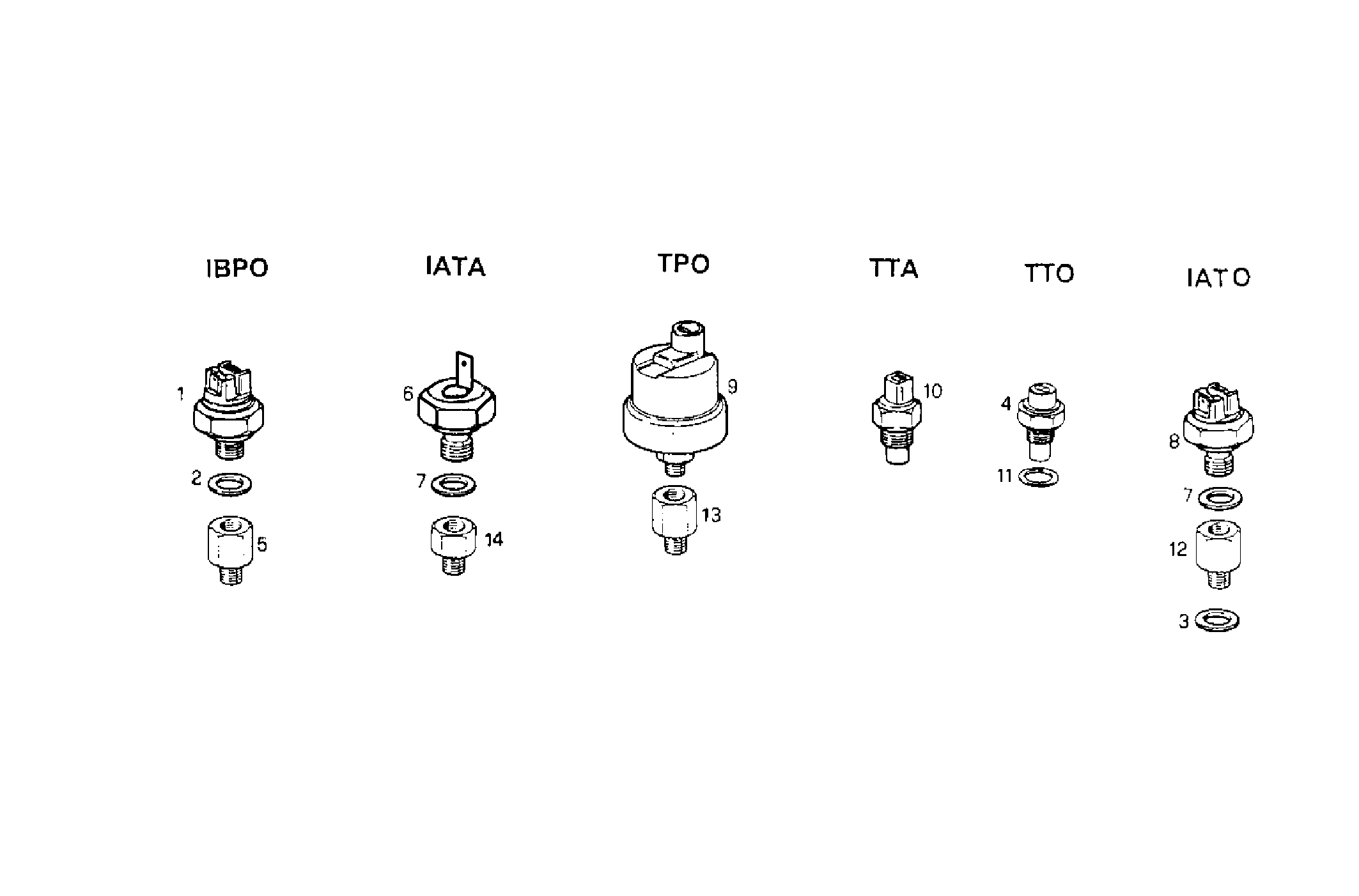 SENDER UNITS FOR INSTRUMENTS