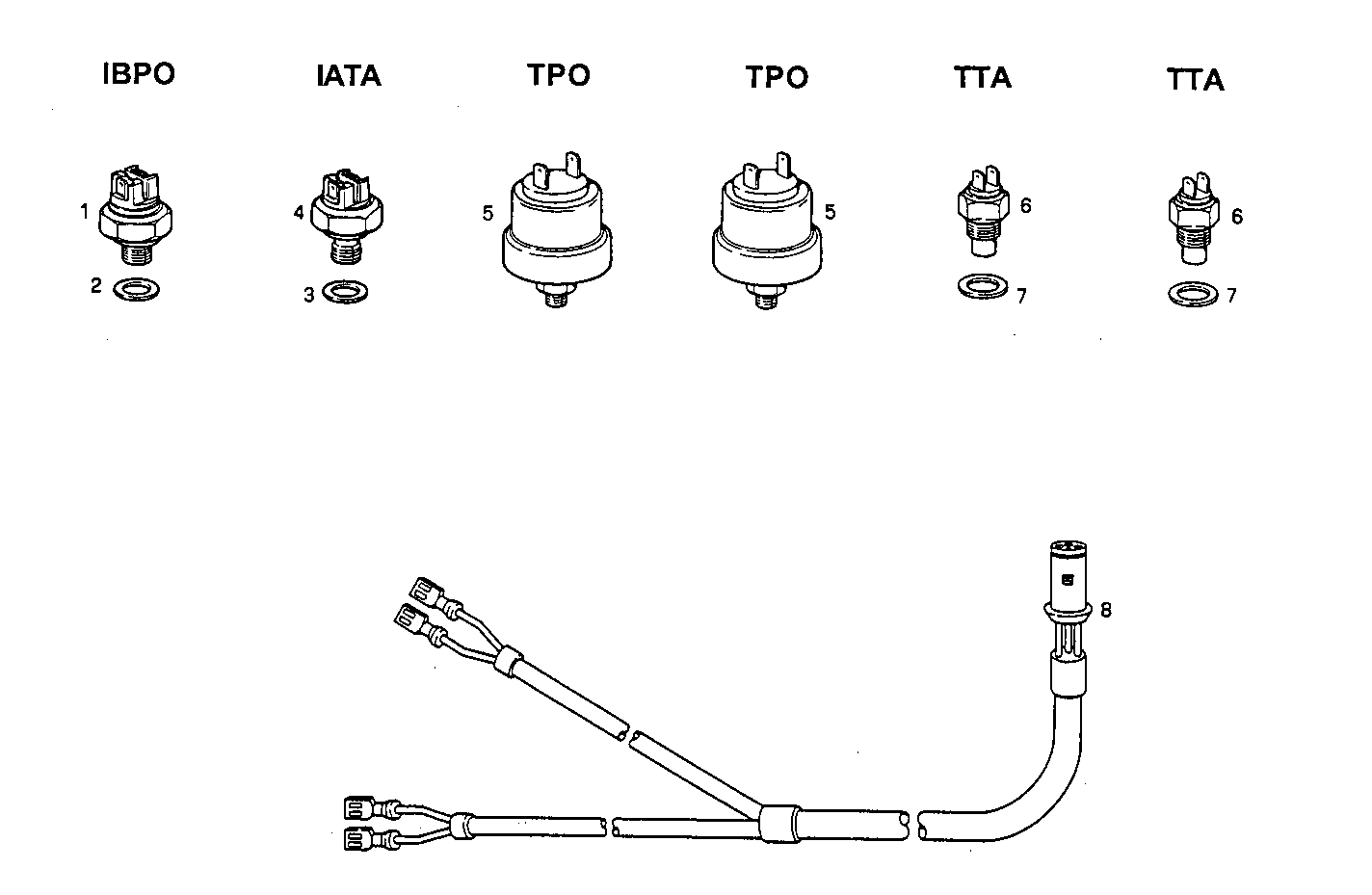 SENDER UNITS FOR INSTRUMENTS