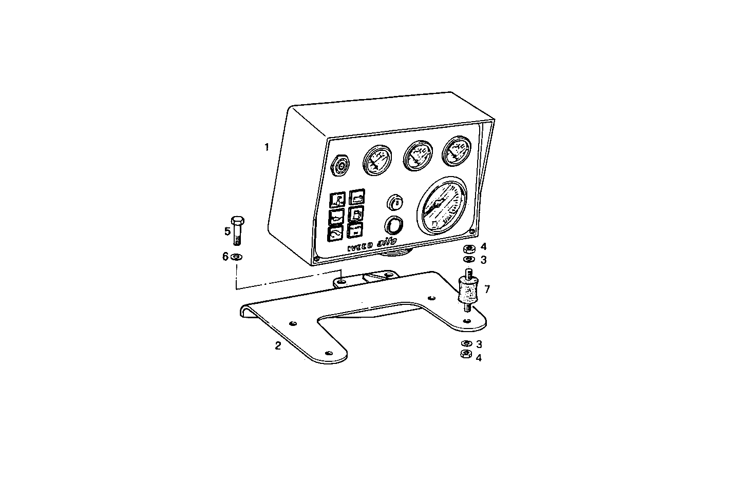 ELECTRIC INSTRUMENTS PANEL