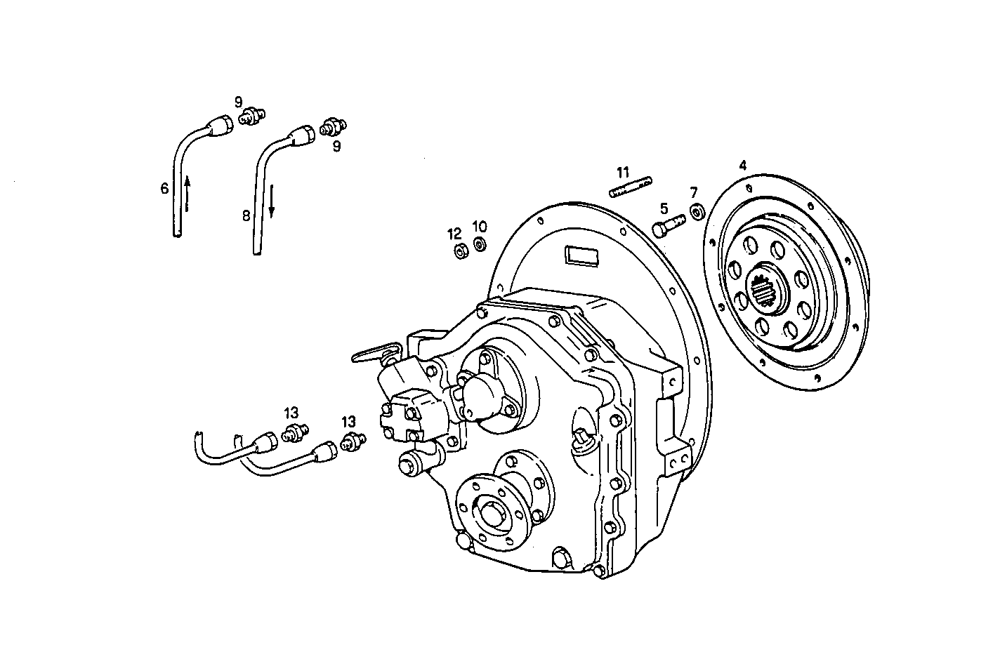 MARINE GEAR ZF-MPM IRM 220 A1 (ang. 10º)