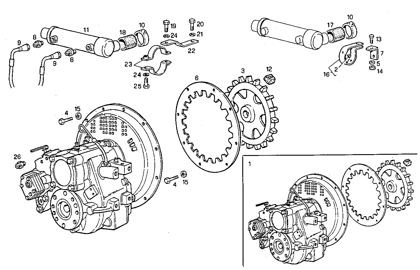 MARINE GEAR TWIN DISC MG 5050
