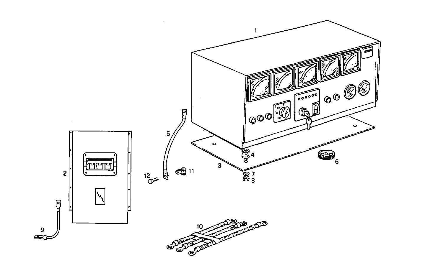 MANUAL CONTROL BOARD FOR ELECT. MACHINE