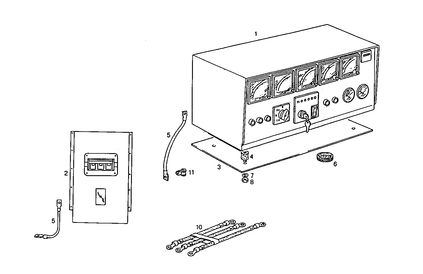 MANUAL CONTROL BOARD FOR ELECT. MACHINE