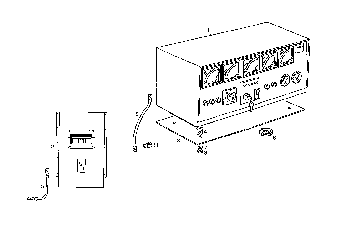MANUAL CONTROL BOARD FOR ELECT. MACHINE