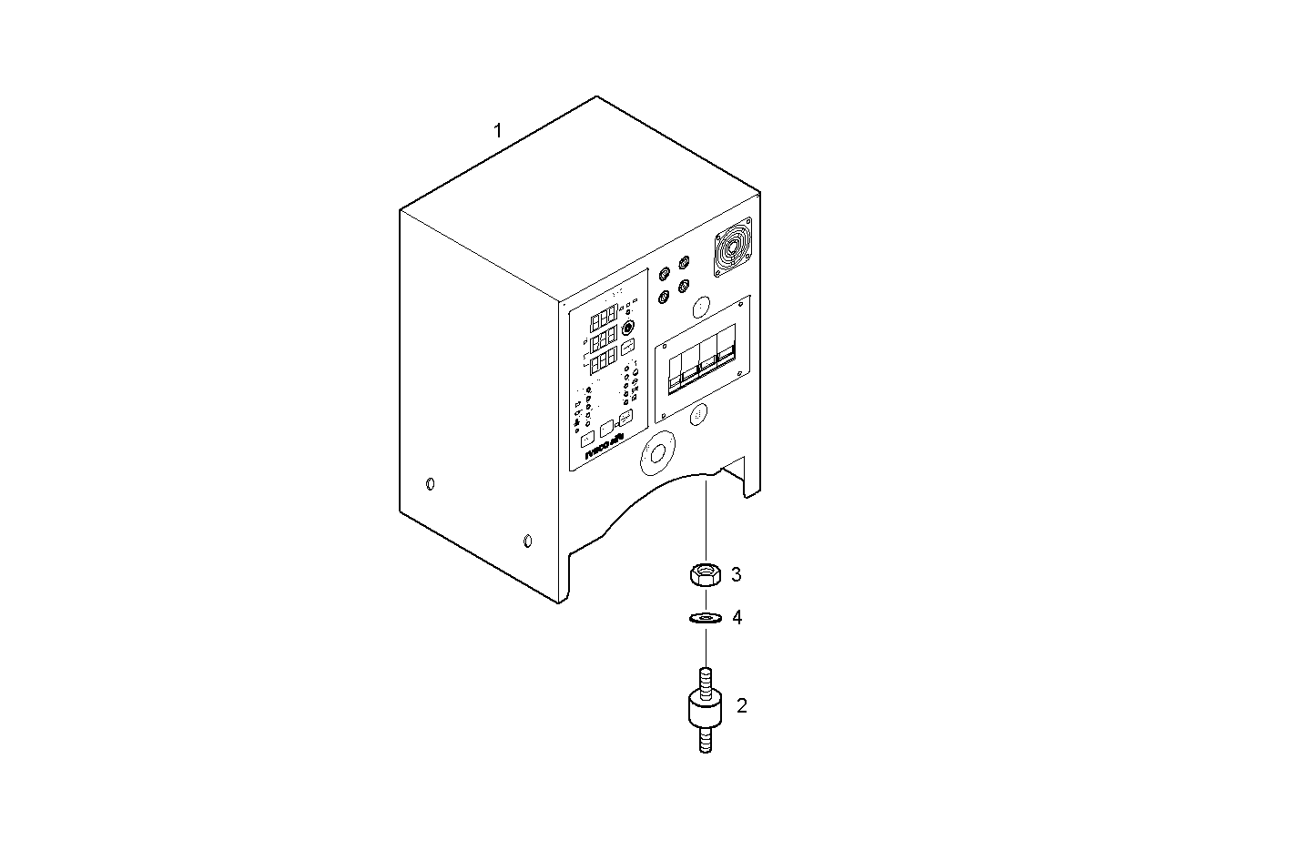 MANUAL CONTROL BOARD FOR ELECT. MACHINE