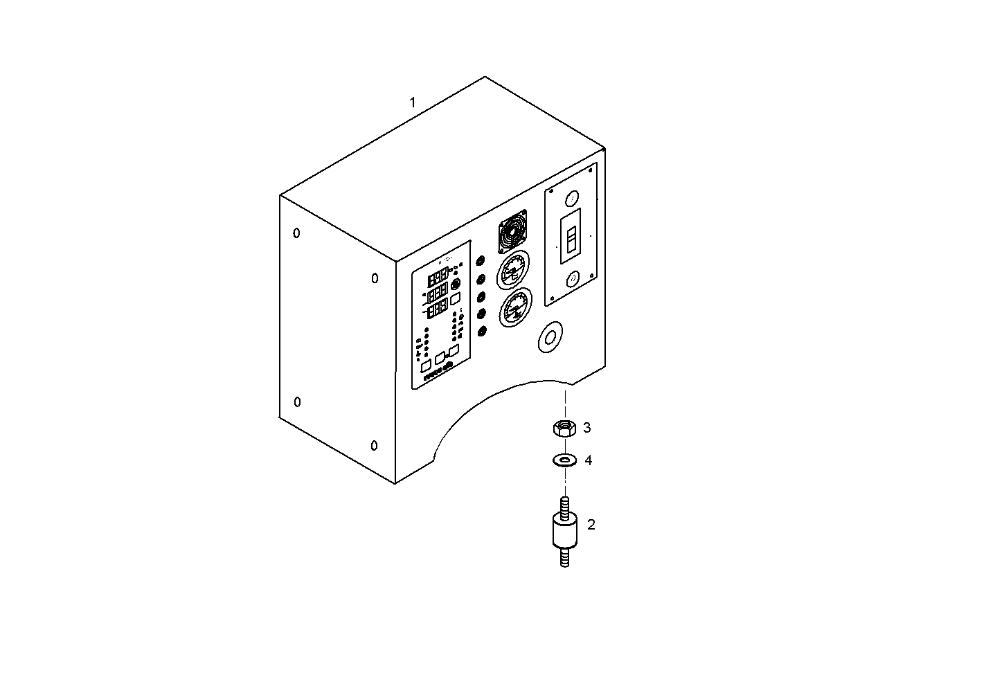 MANUAL CONTROL BOARD FOR ELECT. MACHINE