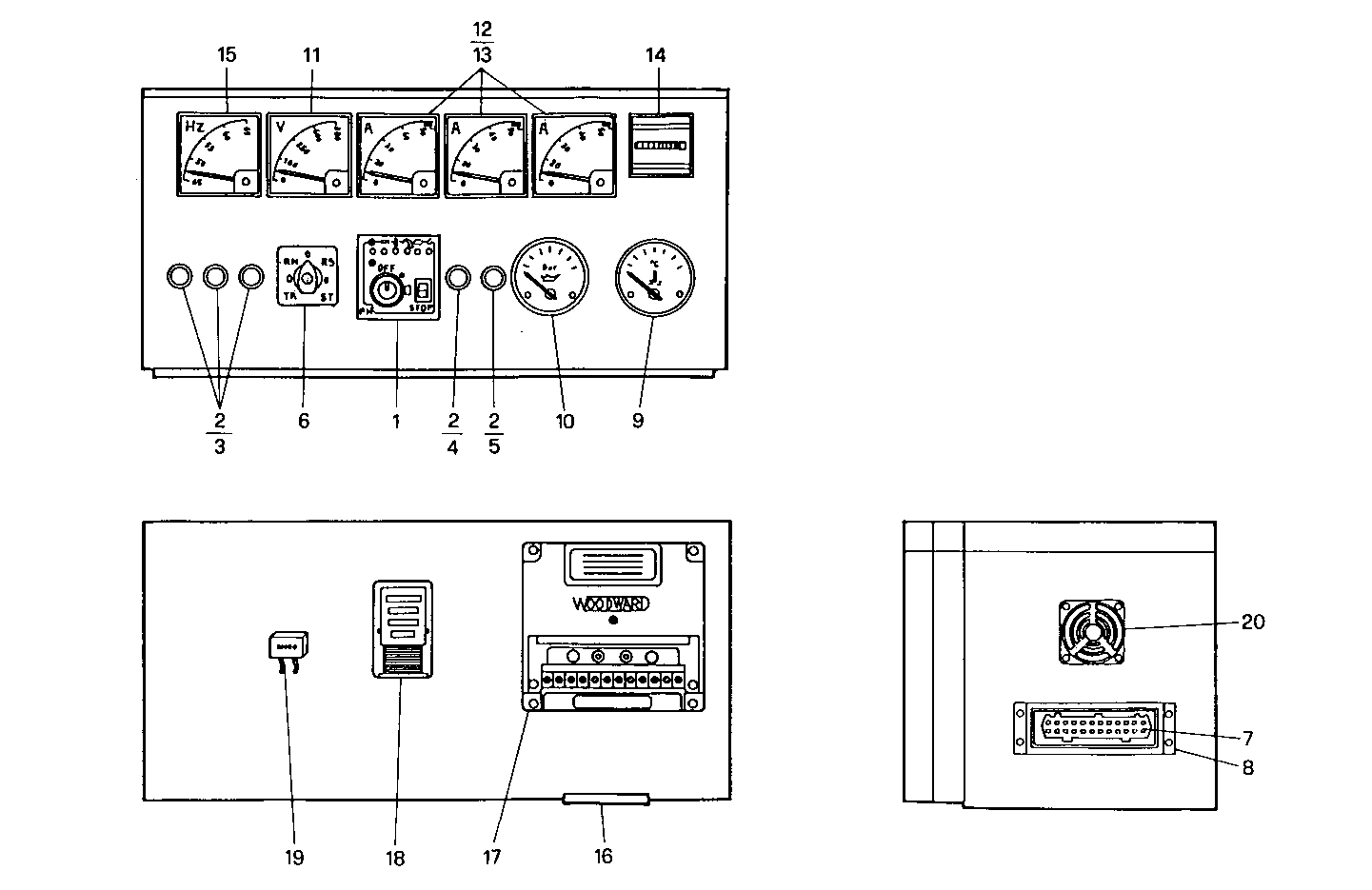 MANUAL CONTROL BOARD