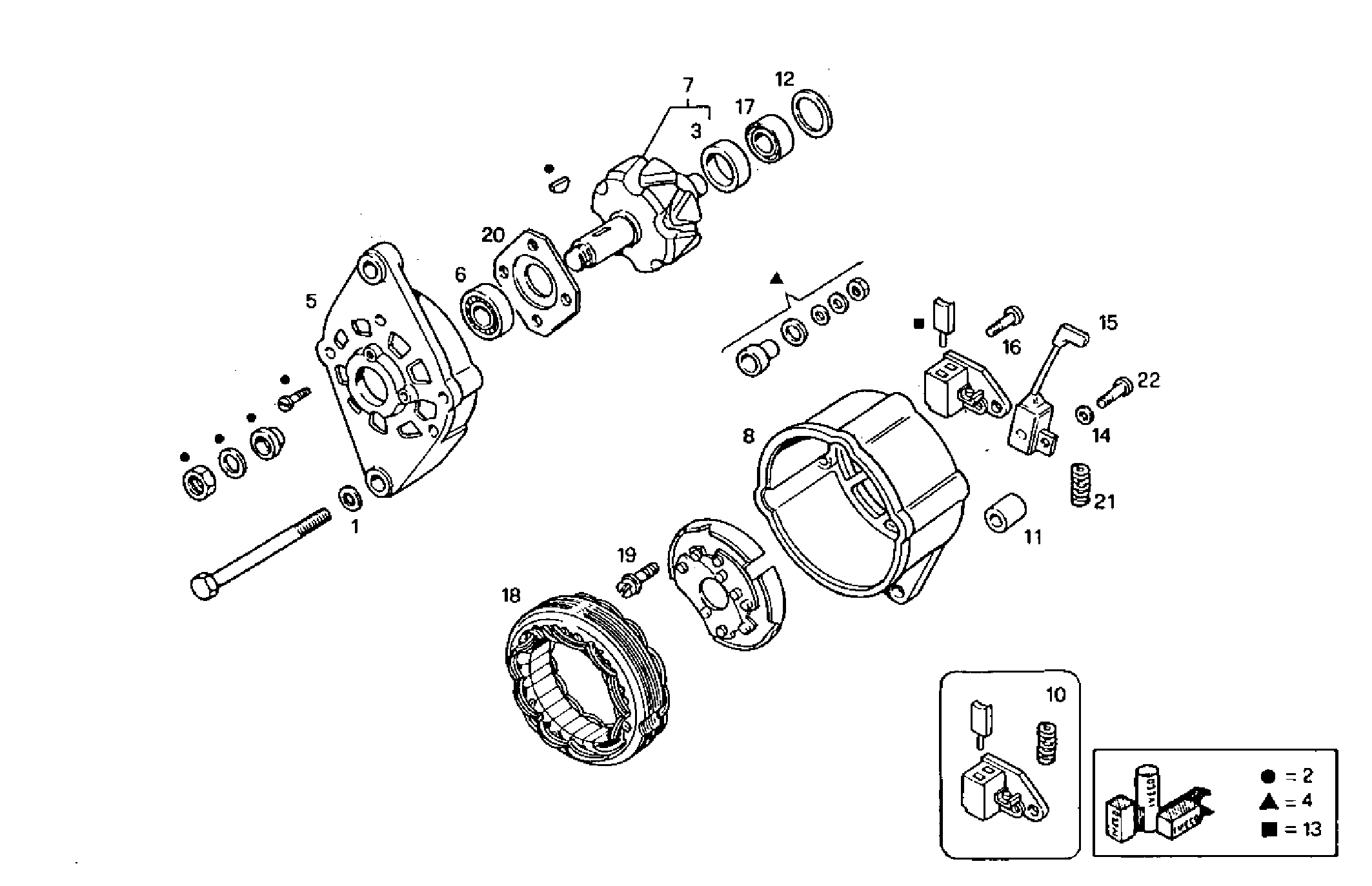 GENERATOR (COMPONENTS)